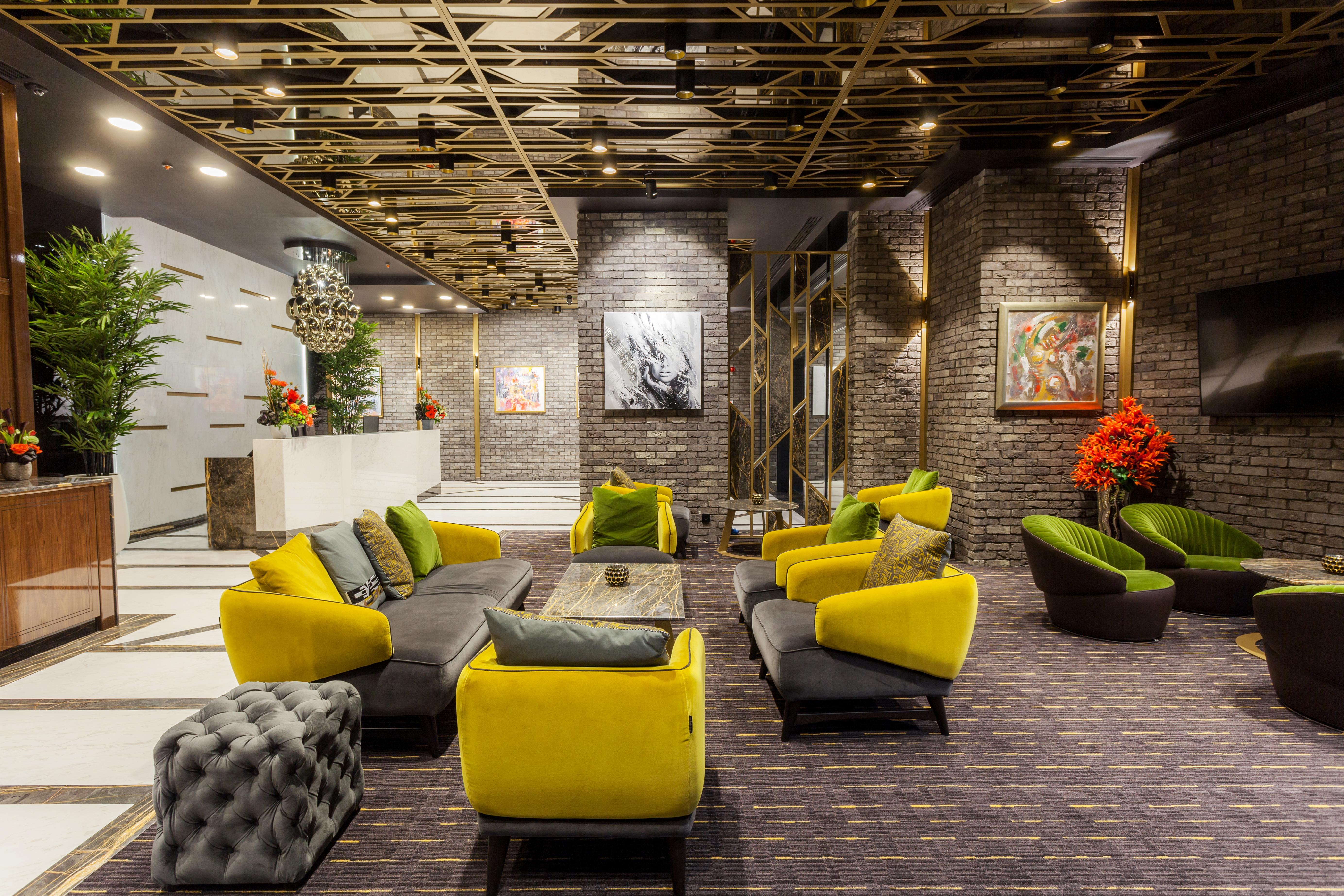 Hotel Platinia Cluj-Napoca Exterior foto The lobby of the hotel